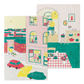 Midori Yuru Log Notebook B6 - Daily Life
