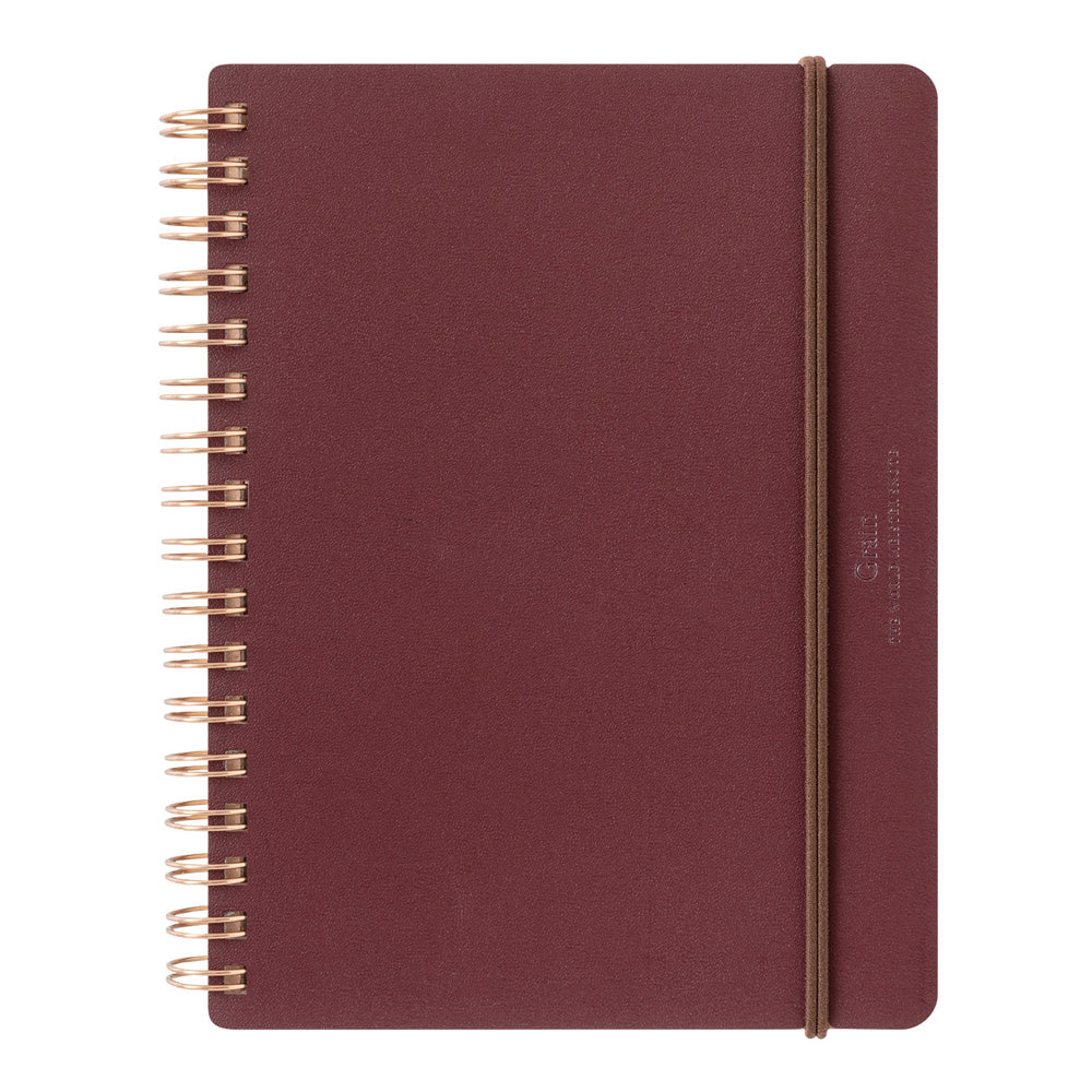 Midori Grain B6 Notebook - Red
