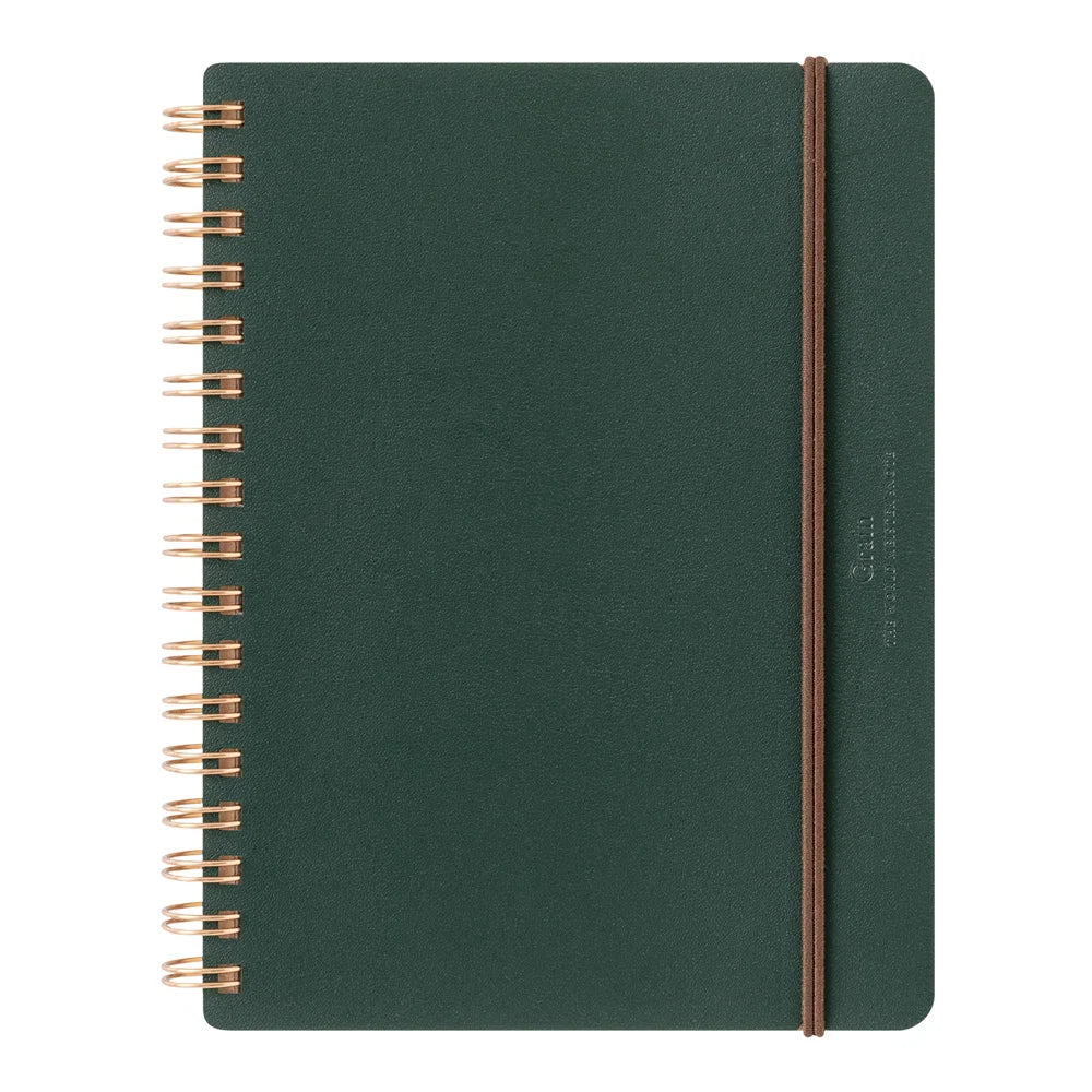 Midori Grain B6 Notebook - Green