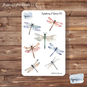 Happiness Handmade - Symphony of Spring Sticker Sheet