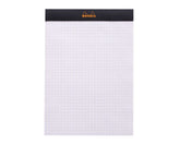 Rhodia #16 Classic Staplebound Notepad - Black