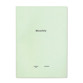 Laconic style Notebook A5 - Monthly