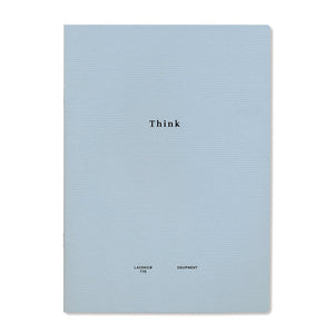 Laconic style Notebook A5 - Think