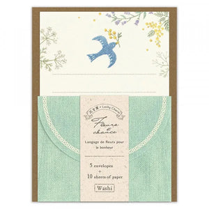 NB.CO - Letter Set - Fleur et Chance Merci