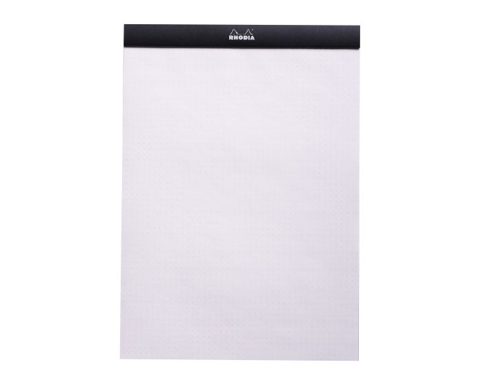 Rhodia #18 Classic Staplebound Notebook - Black