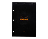 Rhodia #18 Classic Staplebound Notebook - Black