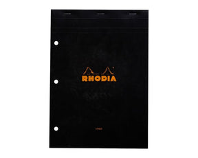 Rhodia #18 Classic Staplebound Notebook - Black