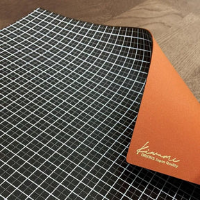 Kyoei Orions- Writing Mat Soft A5 - 2.0mm Thick - Brown & Camel