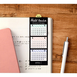 Midori Sticky Notes Journal - Habit Tracker - Stripe