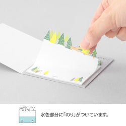 Midori Sticky Note - Die Cutting Forest