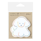 Midori Sticky Notes - Die Cut Dog