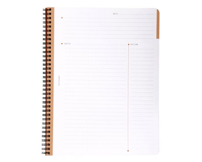 Rhodia 6.5 x 8.25 Textured Cover Meeting Book