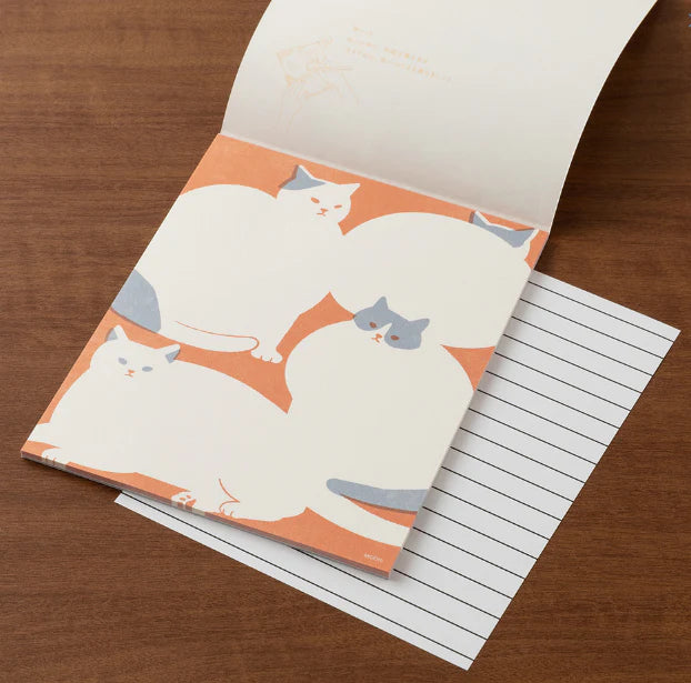 Midori Kimagure Cat Letter Pad