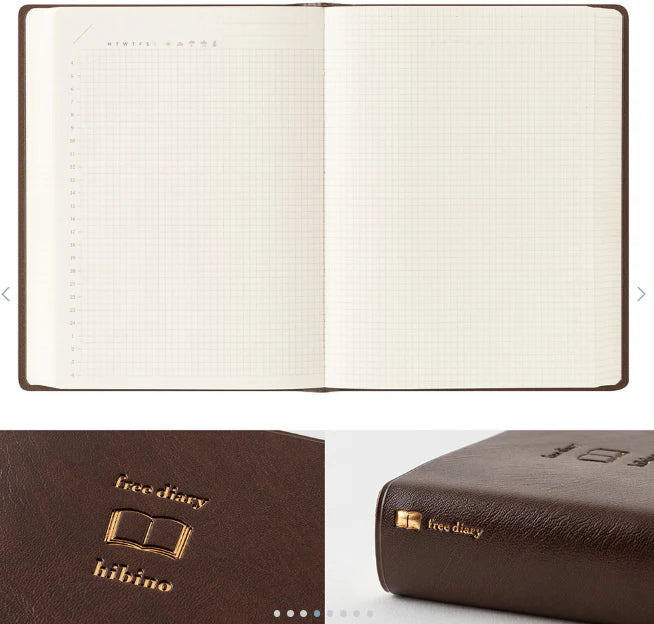 Midori Hibino Free Diary - A6