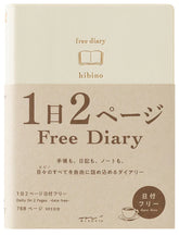 Midori Hibino Free Diary - A6