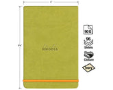 Rhodia Webnotepad A6 - Anise Lined