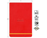 Rhodia Webnotepad A6 - Poppy Lined