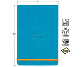 Rhodia Webnotepad A5 - Turquoise Lined