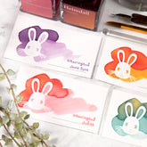 Wearingeul White Rabbit Ink Swatch Card