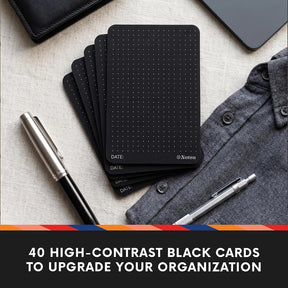 Notsu - Black Index Cards 3x5 - Dot