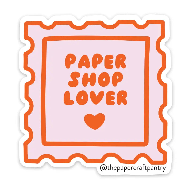 The Paper + Craft Pantry Vinyl Sticker - Paper Shop Lover