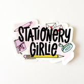 Calliope Pencil Factory - Vinyl Sticker - Stationery Girlie