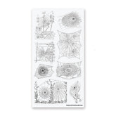 STICKII Sticker Sheet - Silver Spiderwebs