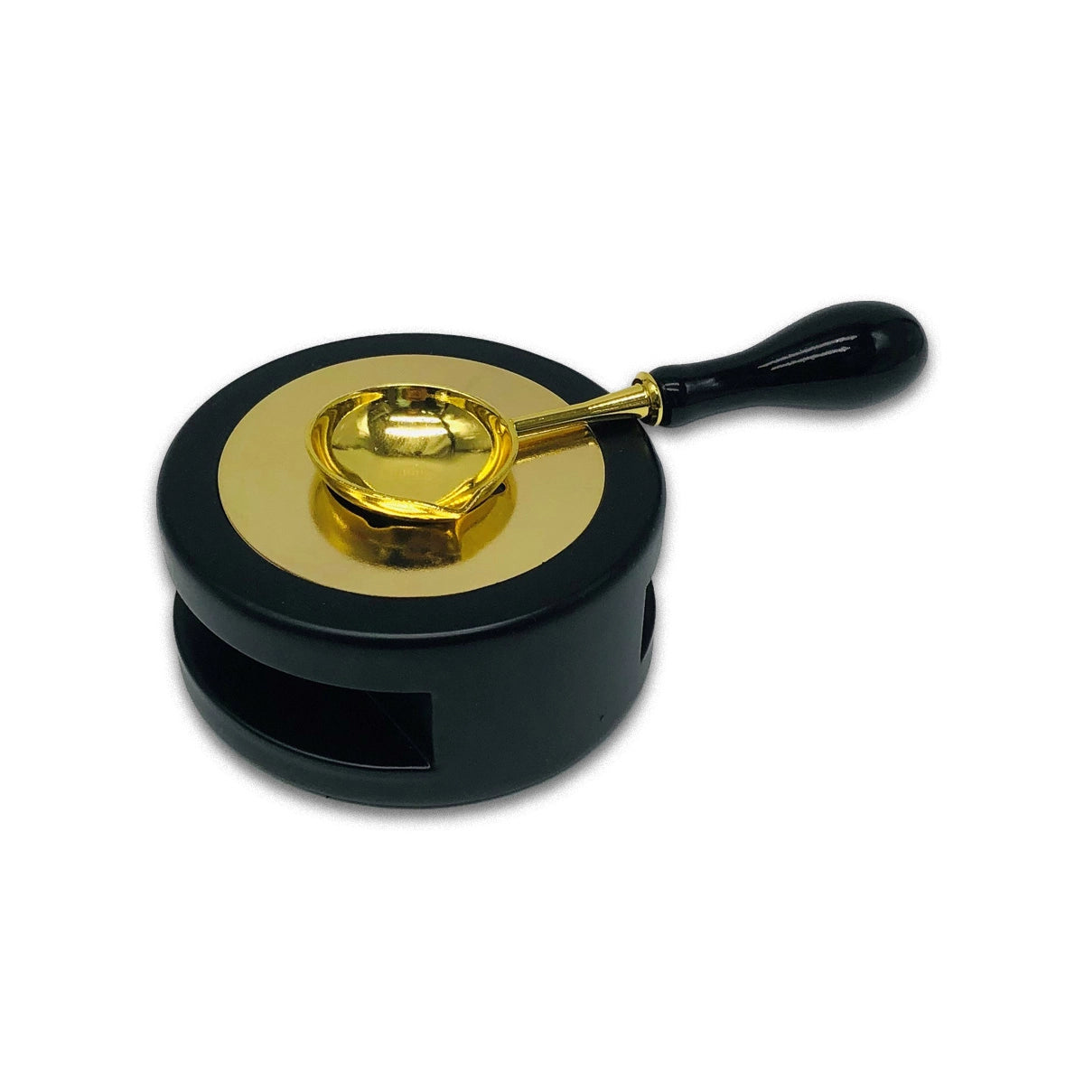 Freund Mayer Wax Melting Desktop Set with Candle and Spoon