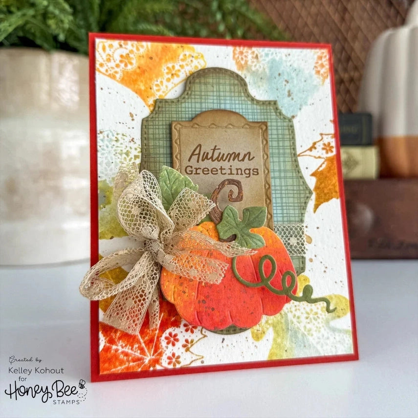 Honey Bee Stamps - Fall 6x8 Photopolymer Stamp Set