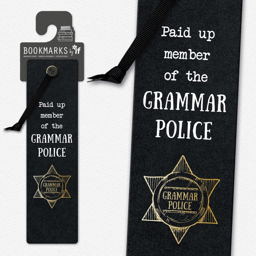 If Bookmarks- Grammar Police