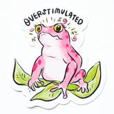 Amy Hartelust Art & Illustration - Overstimulated Frog