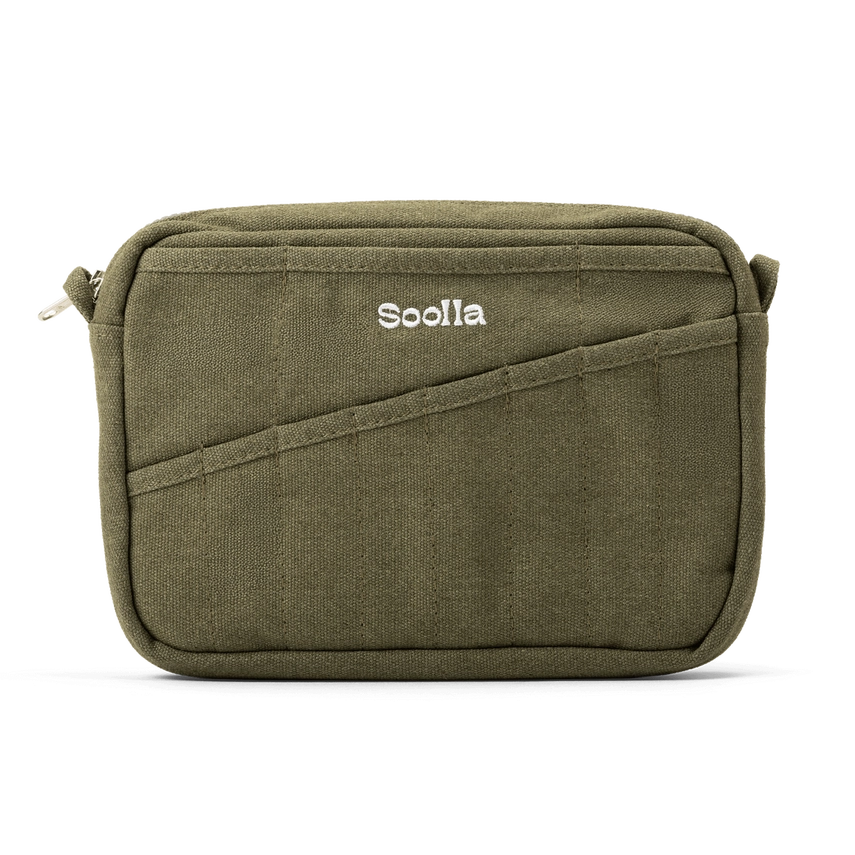 Soola - Studio Pouch - Deep Forest  Green
