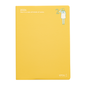 Midori 2024 Pocket Diary A6 Monthly- Ojisan