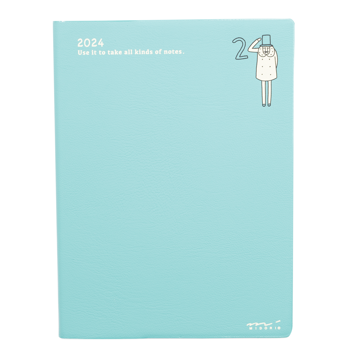 Midori 2024 Pocket Diary A6 Weekly Block- Ojisan