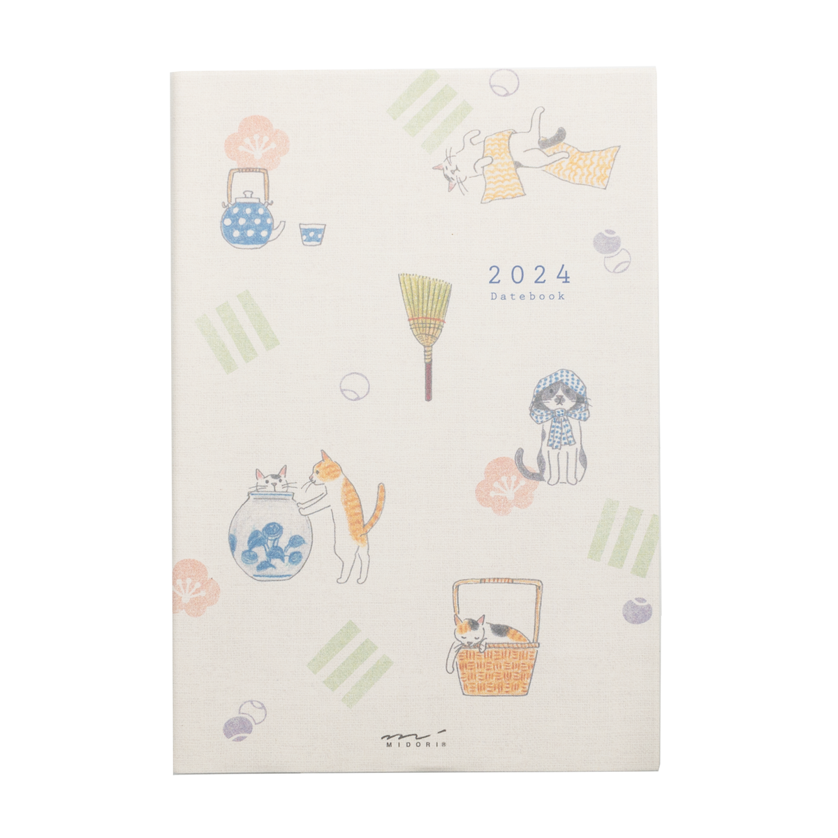 Midori 2024 Pocket Diary B6- Cats