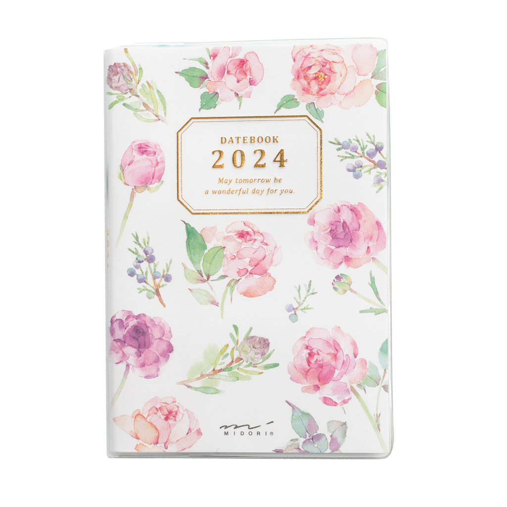 Kitcheniva Vintage Flower Pocket Planner 2024-2025