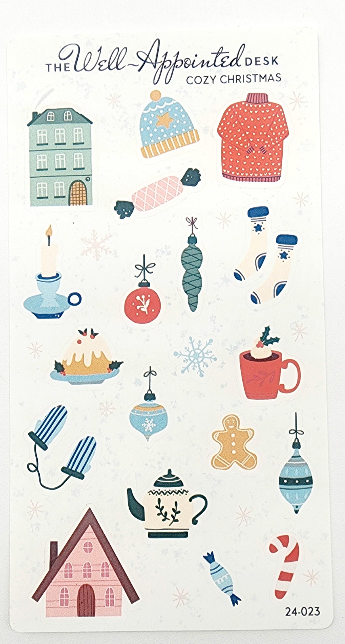 The Well Appointed Desk - Cozy Christmas Sticker Sheet