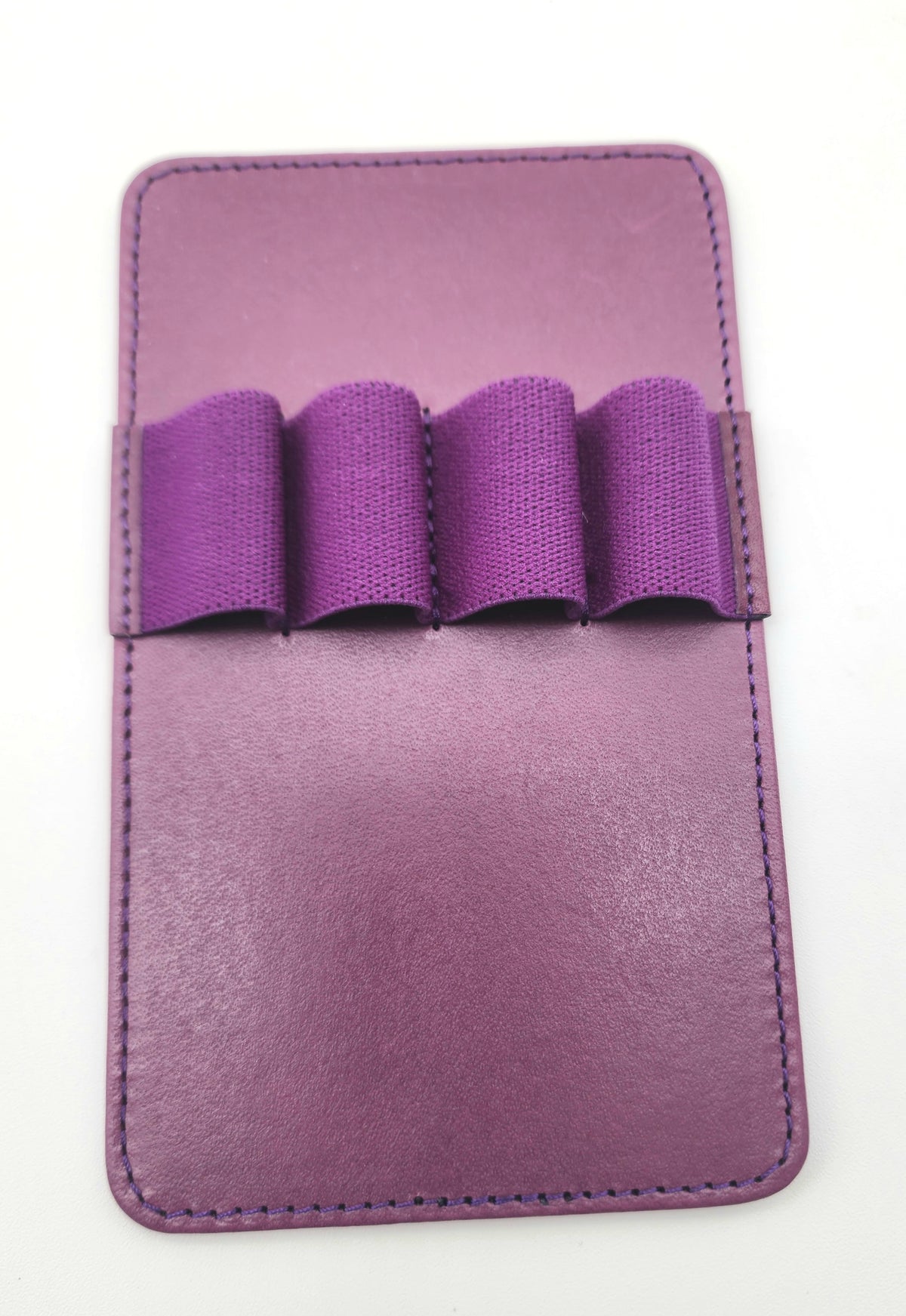 Galen Leather Co. Replacement Leather 4 Slot Pen Insert - Purple