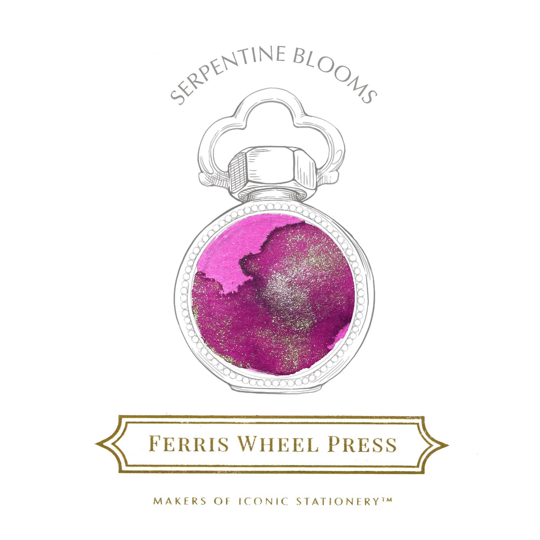 Ferris Wheel Press - Year Of The Snake - Serpentine Blooms