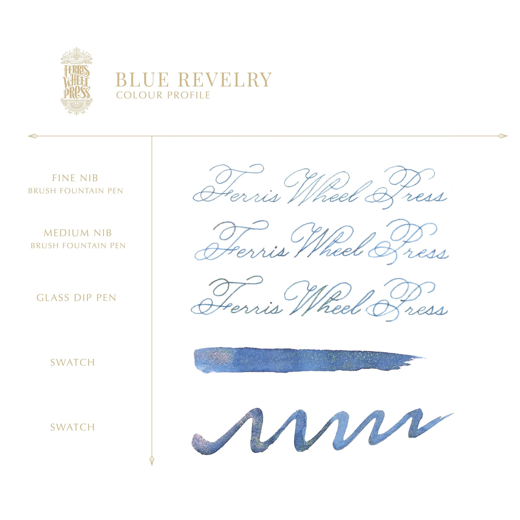 Ferris Wheel Press  -  Limited Edition 2025 - Blue Revelry