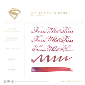 Ferris Wheel Press  - Superman Scarlet Metropolis