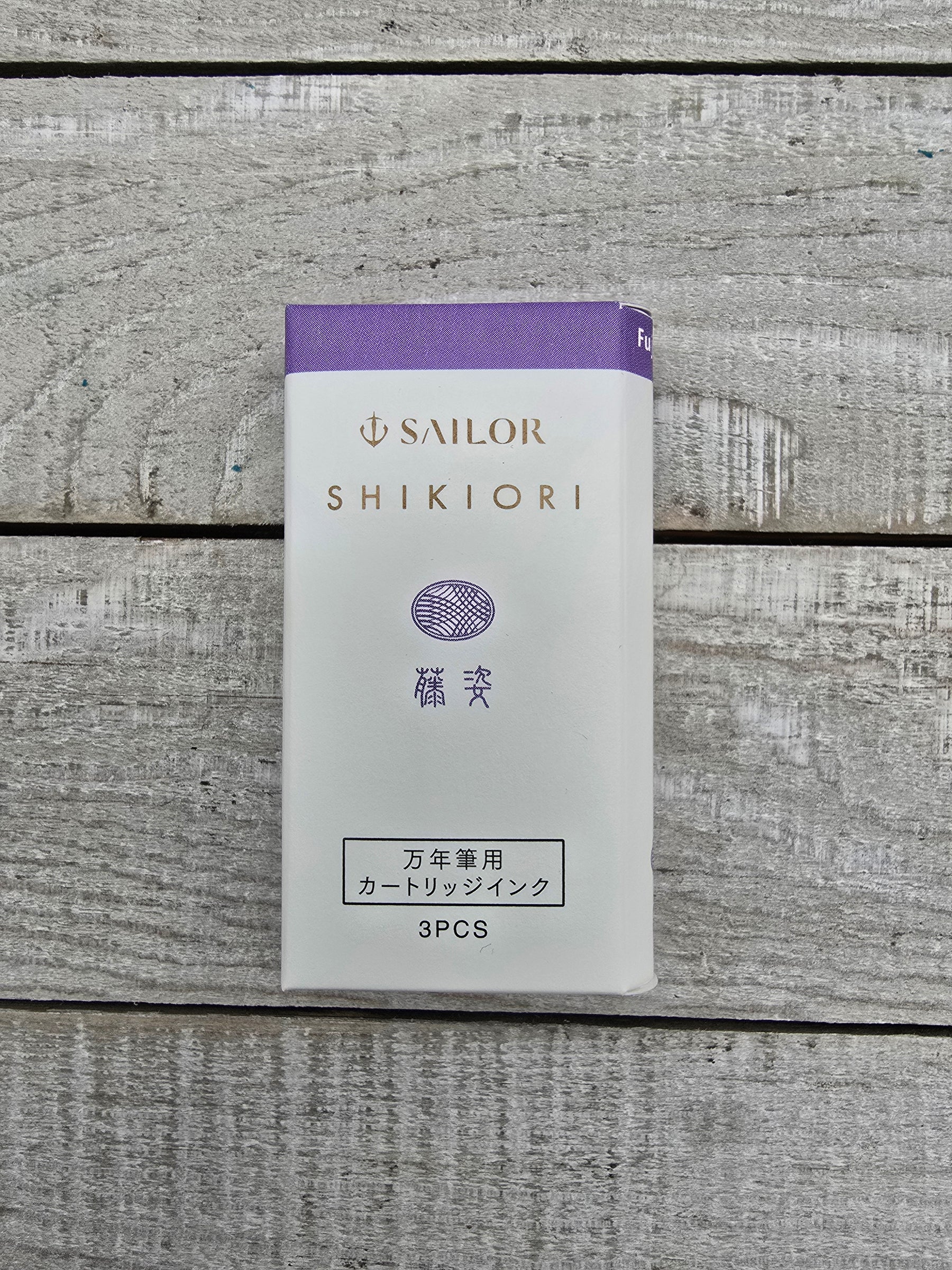 Sailor Shikiori Fuji-sugata ( Wisteria) Cartridges in 3 pack