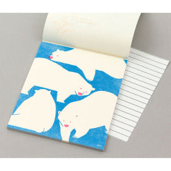 Midori Kimagure Polar Bear Letter Pad