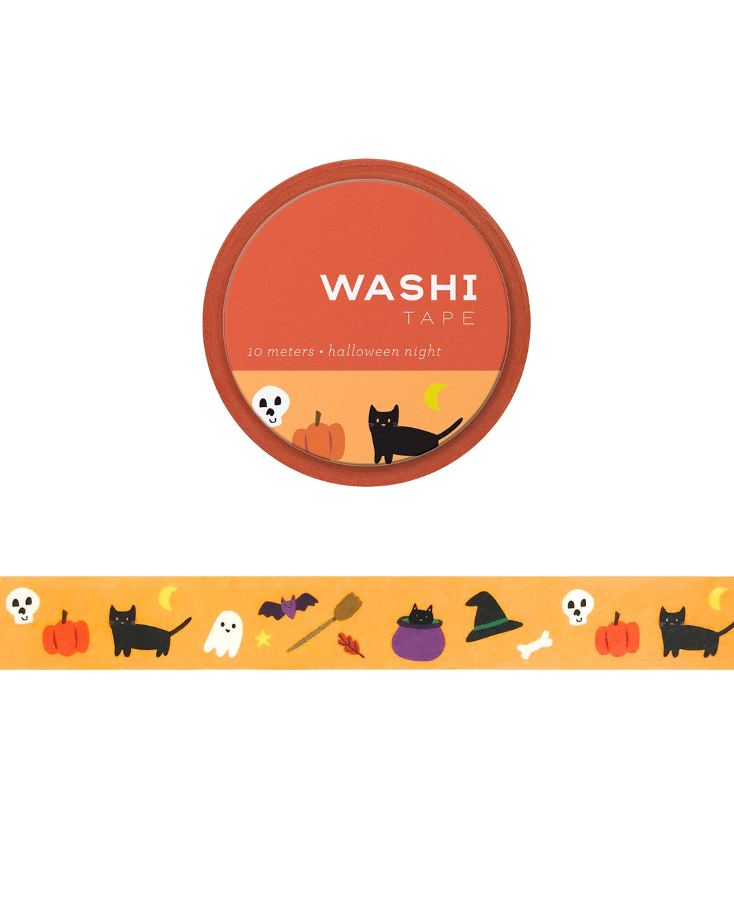 Girl of ALL WORK - Washi tape - 15mm - Halloween Night