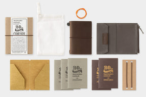 TRAVELER'S COMPANY Notebook Card Size 20th Anniversary Set