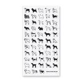 STICKII Sticker Sheet - B&W Dogs