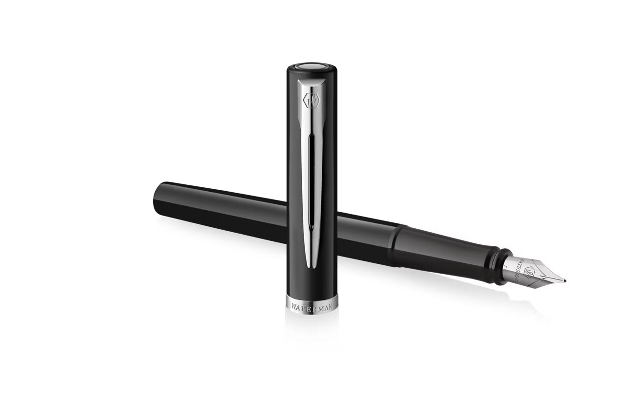 Waterman Impression Fountain Pen - Black CT