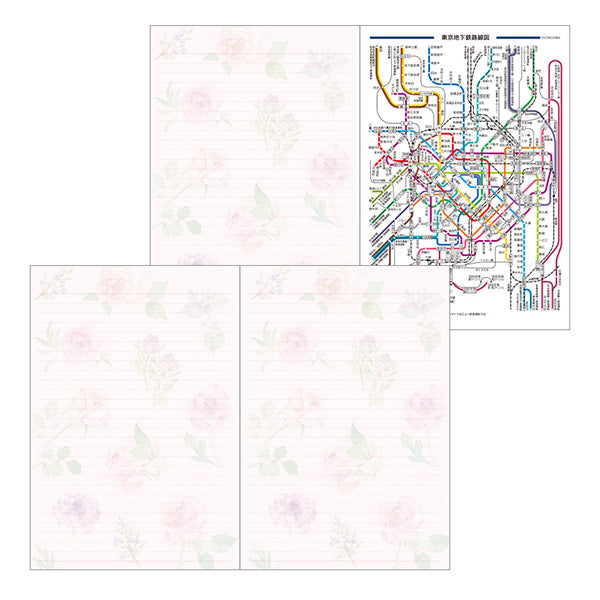 Midori 2024 Pocket Diary B6- Country Time Floral