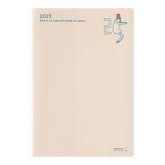 Midori 2025 Pocket Diary (B6) - Monthly Ojisan