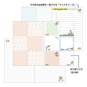 Midori 2025 Pocket Diary (B6) - Monthly Ojisan